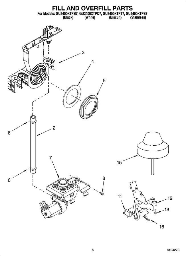 Diagram for GU2400XTPT7