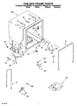 Diagram for 07 - Tub And Frame Parts