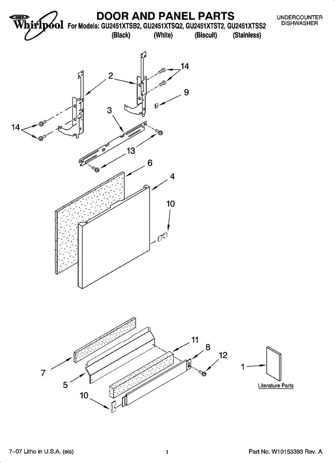 Diagram for GU2451XTSB2