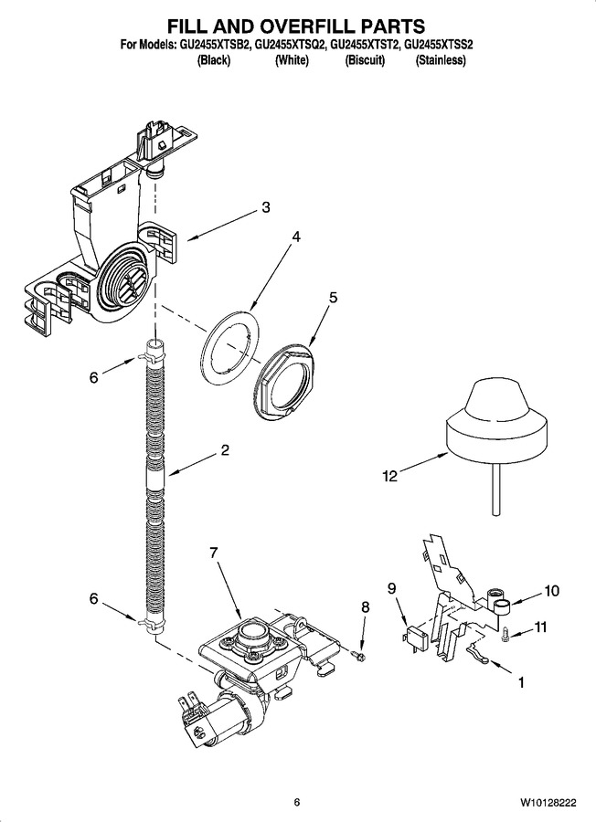Diagram for GU2455XTSQ2