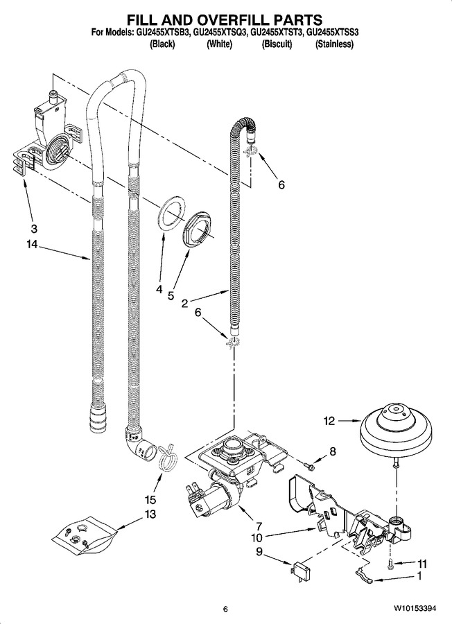 Diagram for GU2455XTSB3