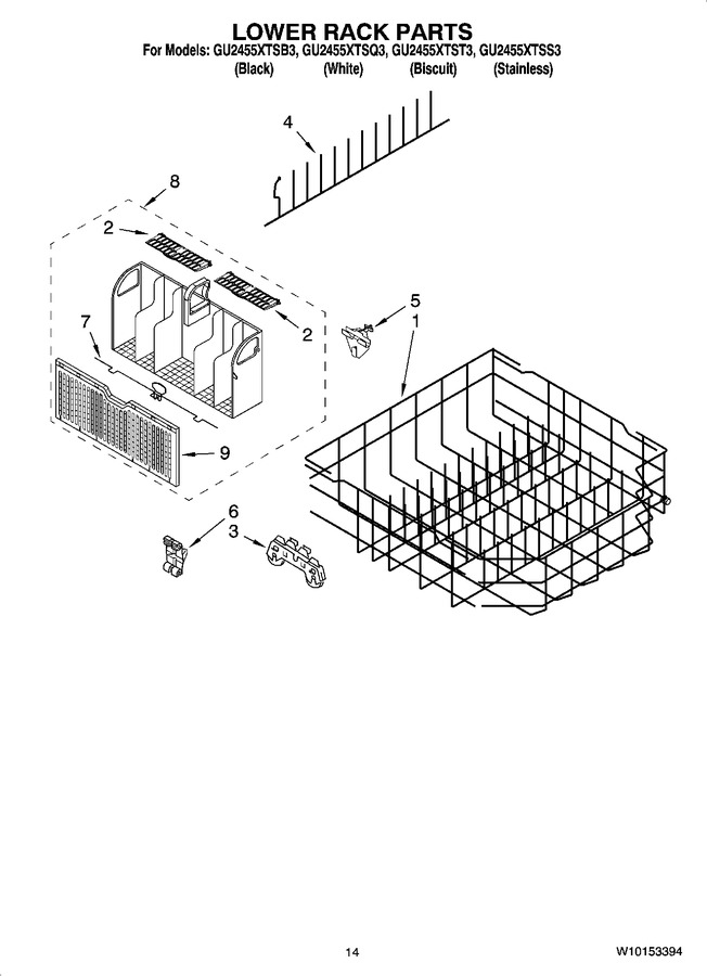 Diagram for GU2455XTSS3