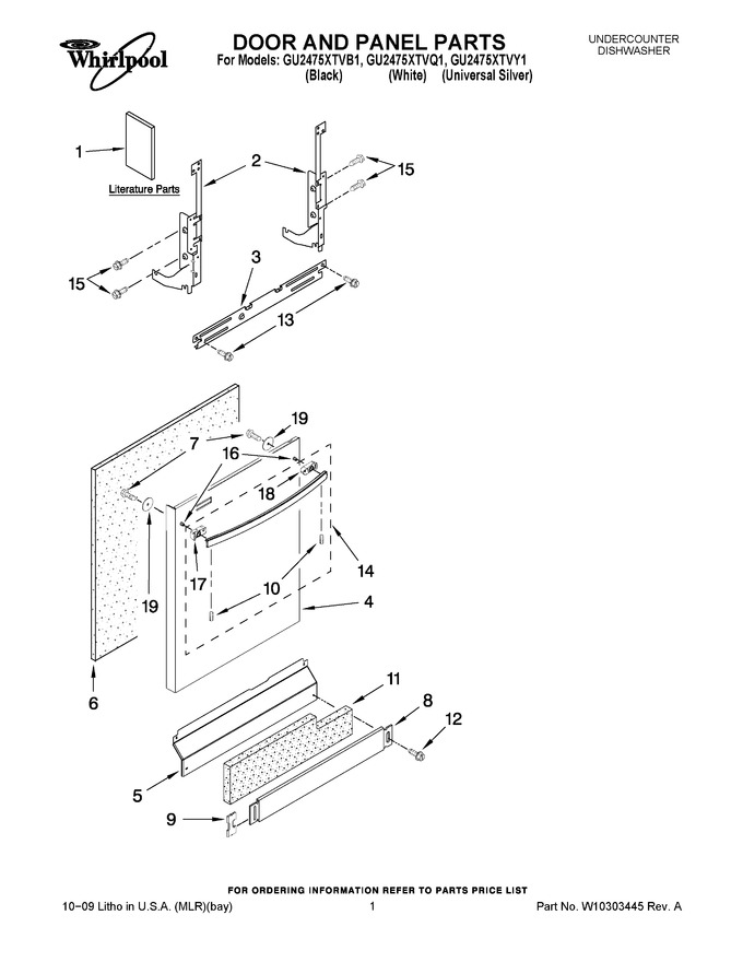 Diagram for GU2475XTVB1