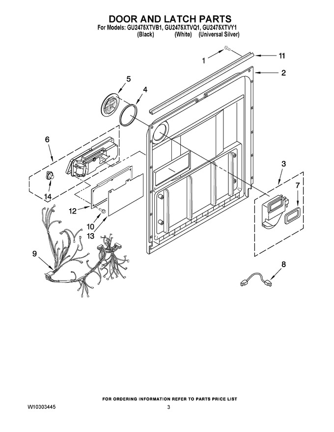 Diagram for GU2475XTVB1