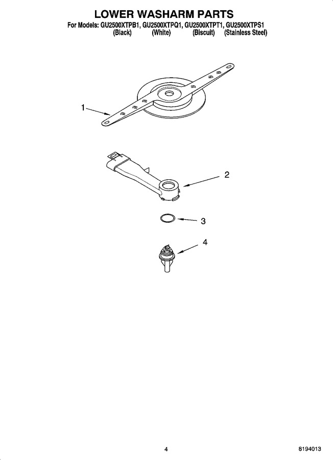 Diagram for GU2500XTPB1