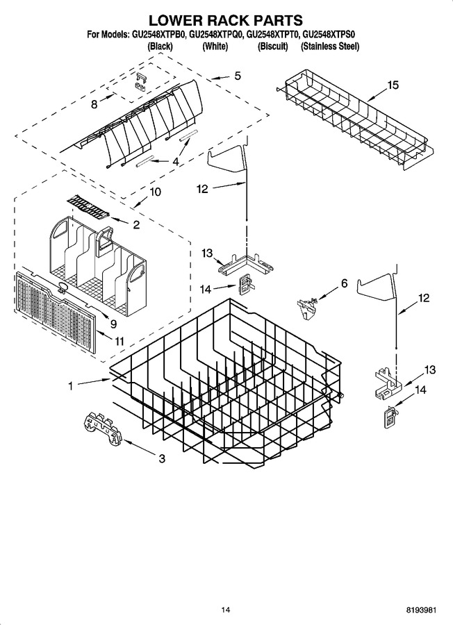 Diagram for GU2548XTPB0