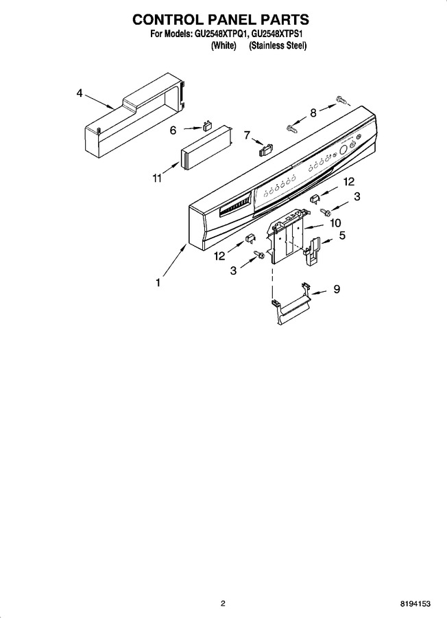 Diagram for GU2548XTPQ1