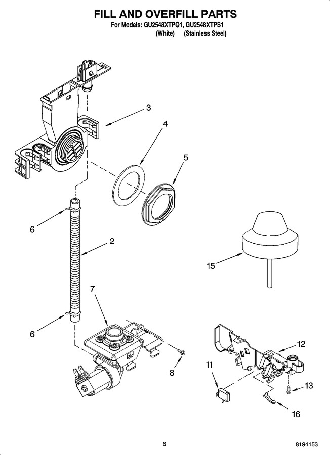 Diagram for GU2548XTPQ1