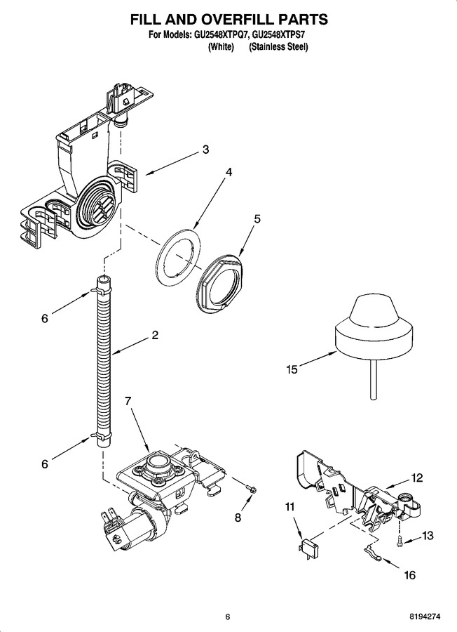 Diagram for GU2548XTPQ7