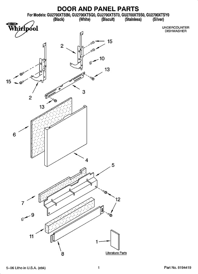 Diagram for GU2700XTST0