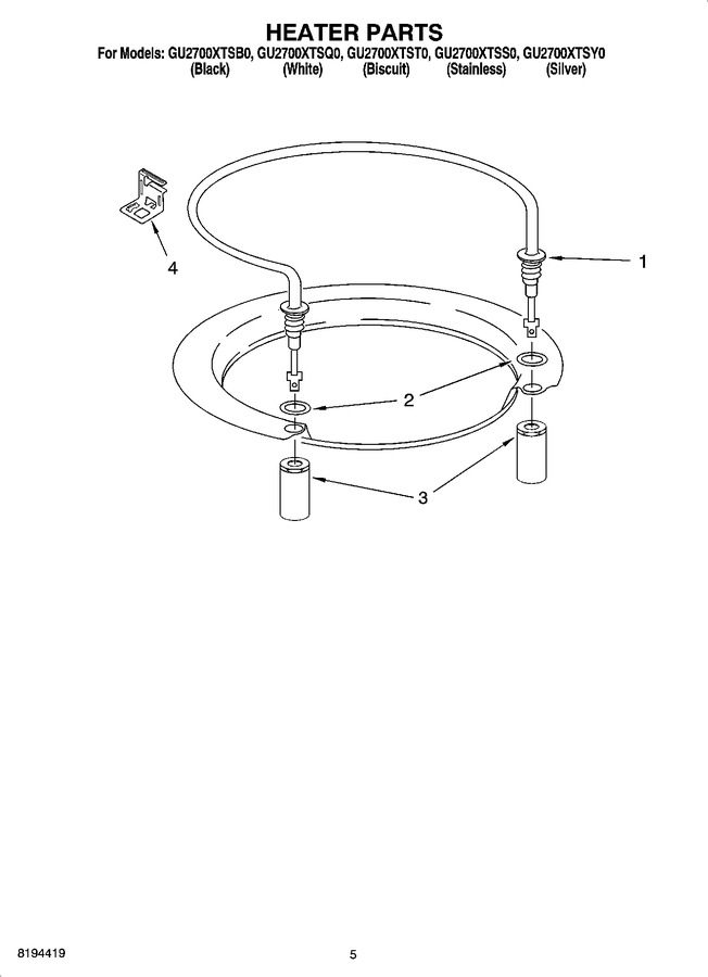 Diagram for GU2700XTST0