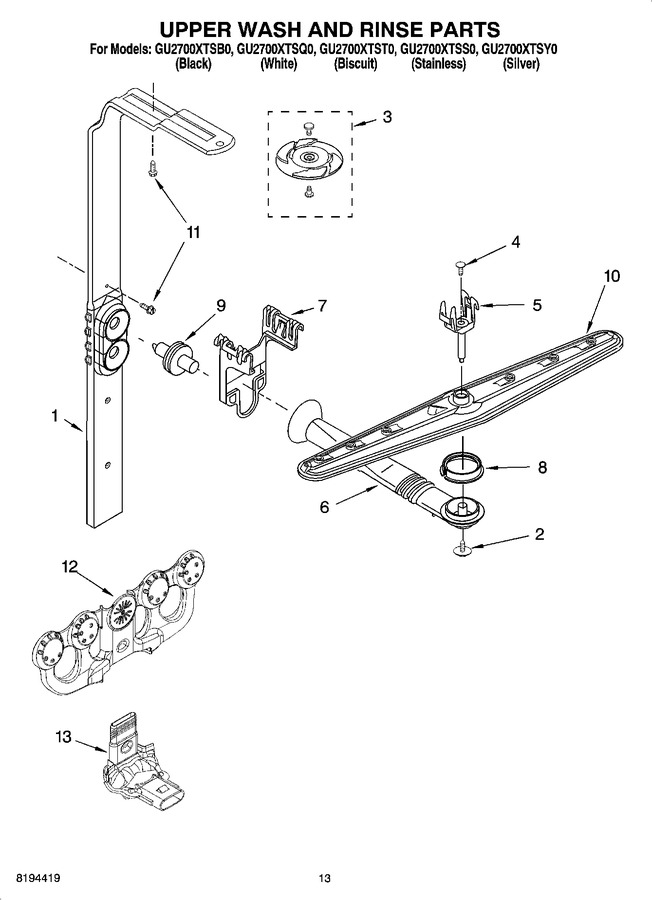 Diagram for GU2700XTST0