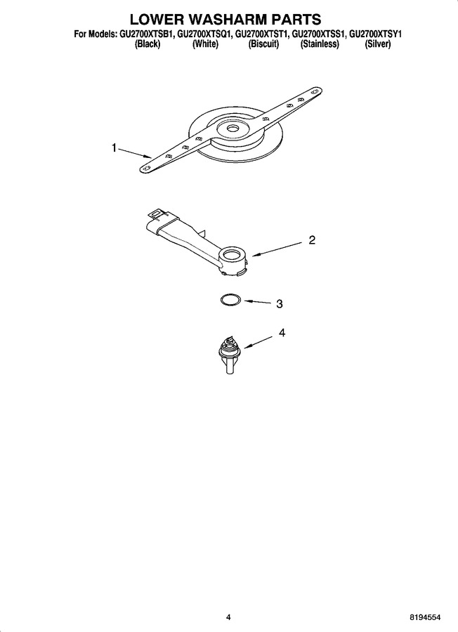 Diagram for GU2700XTSY1