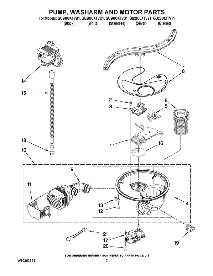 Diagram for GU2800XTVY1