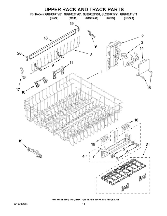 Diagram for GU2800XTVS1