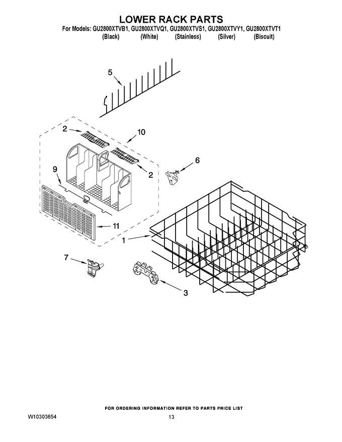 Diagram for GU2800XTVT1