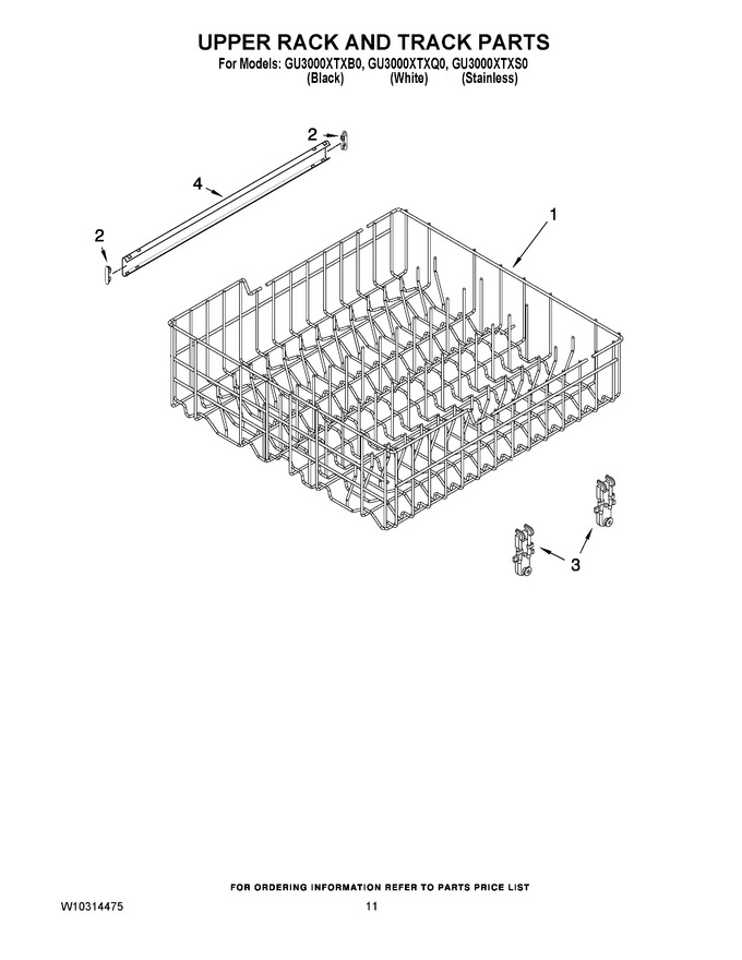 Diagram for GU3000XTXS0
