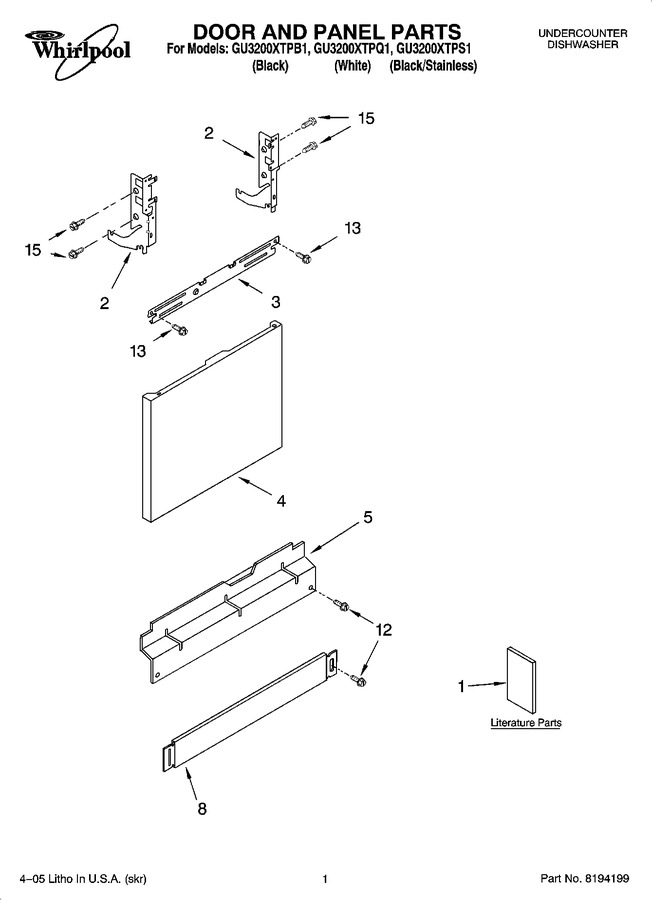 Diagram for GU3200XTPB1