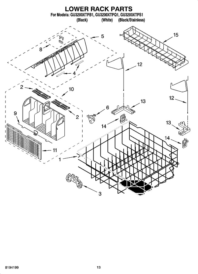 Diagram for GU3200XTPS1