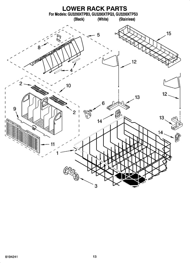 Diagram for GU3200XTPS3