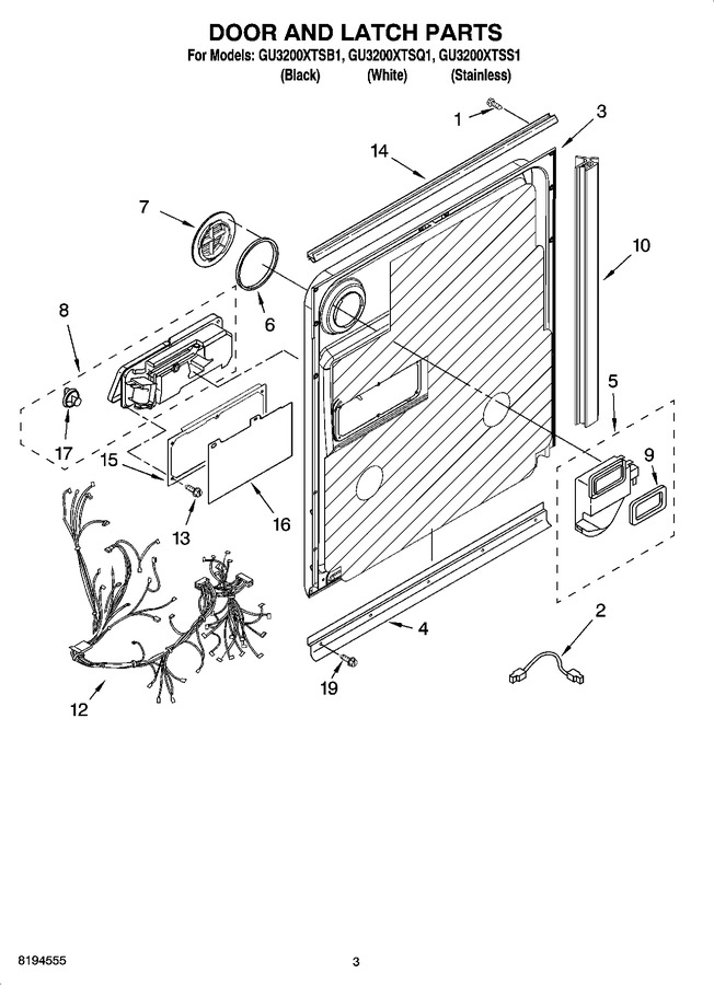 Diagram for GU3200XTSS1