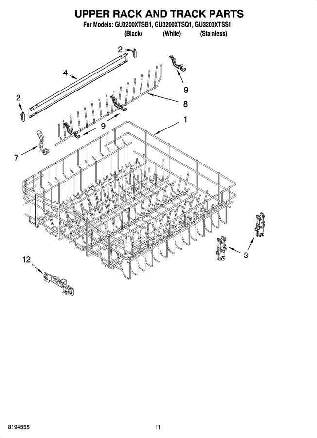 Diagram for GU3200XTSS1