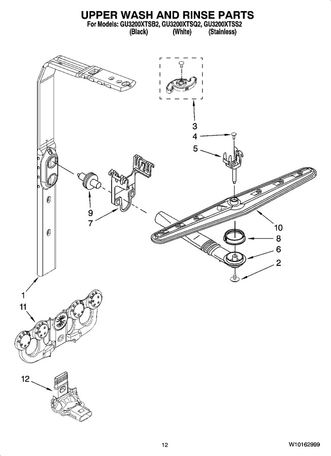 Diagram for GU3200XTSB2