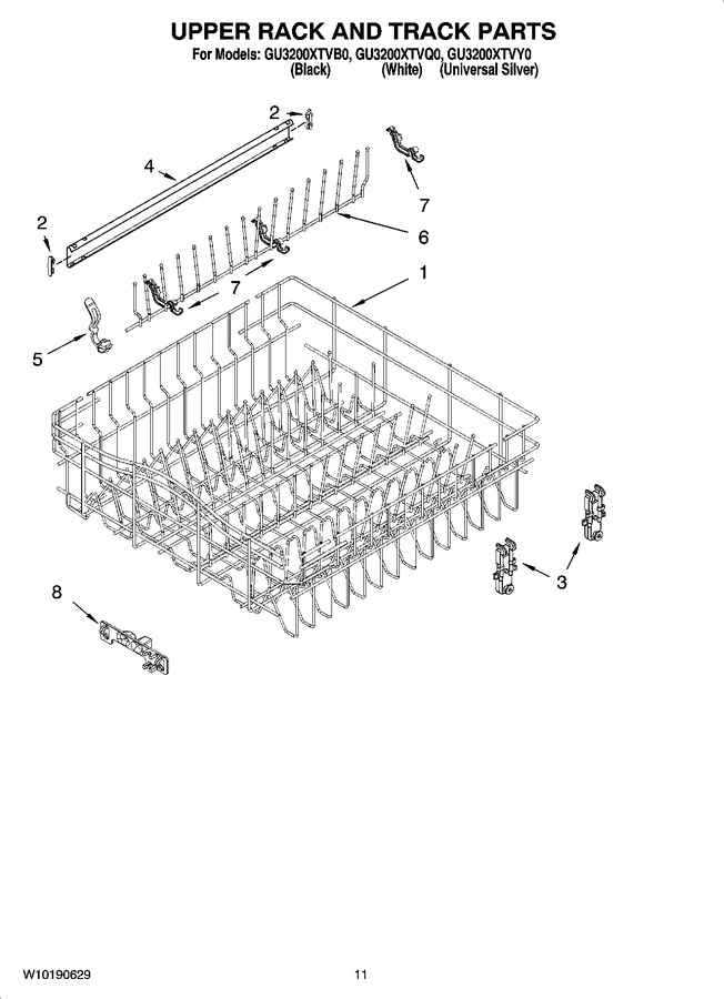 Diagram for GU3200XTVQ0