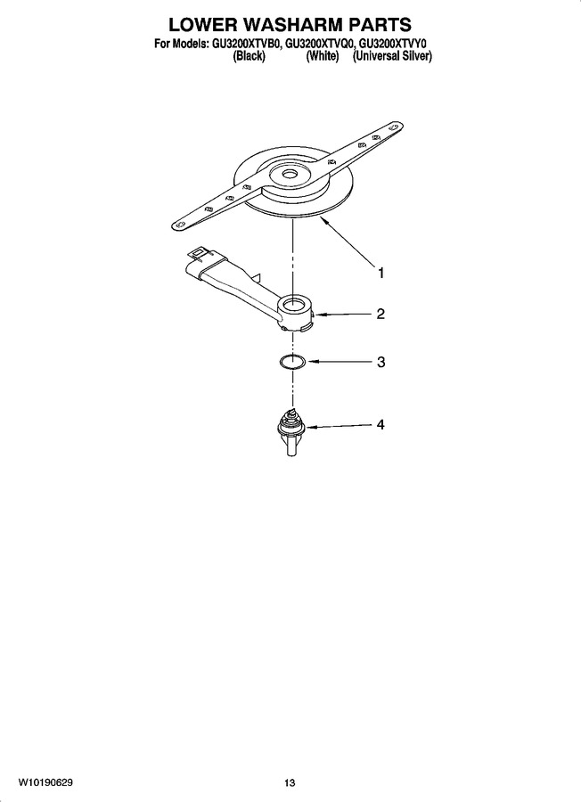 Diagram for GU3200XTVQ0