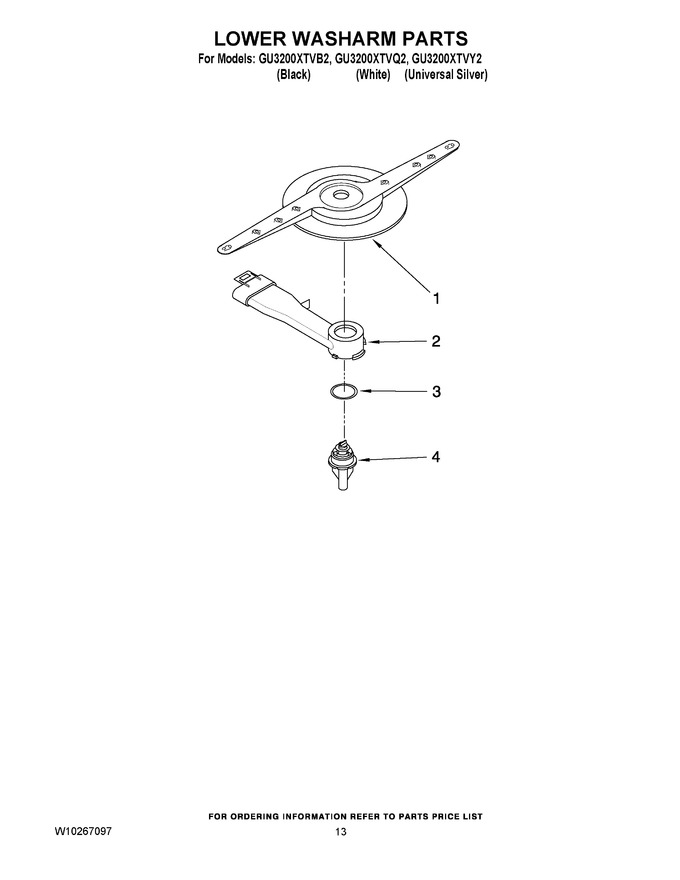 Diagram for GU3200XTVY1