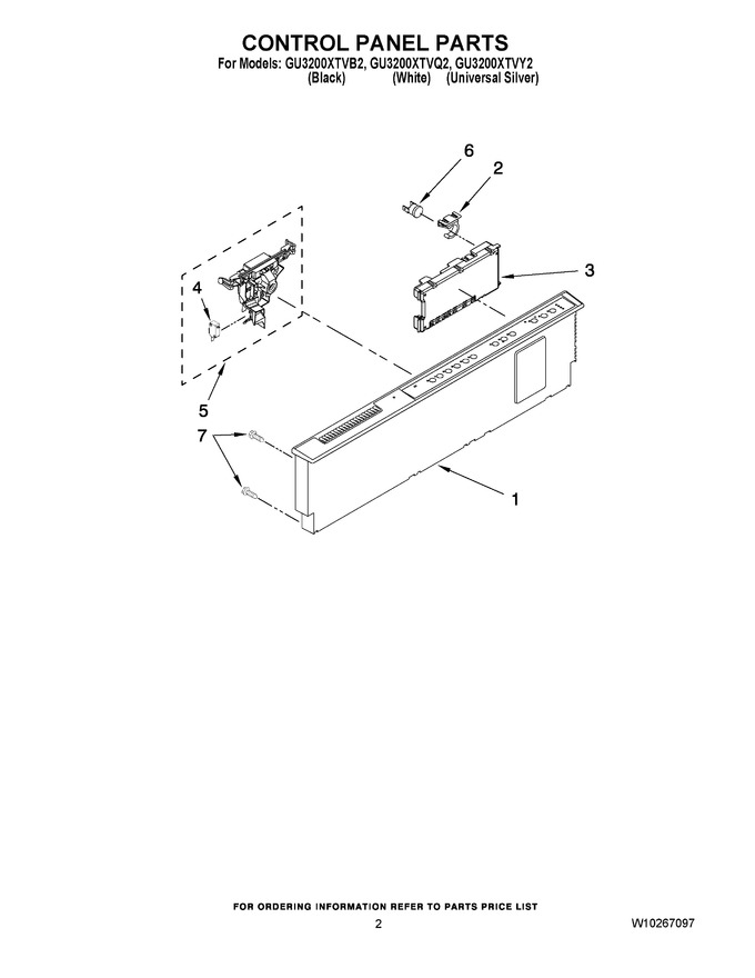 Diagram for GU3200XTVB2