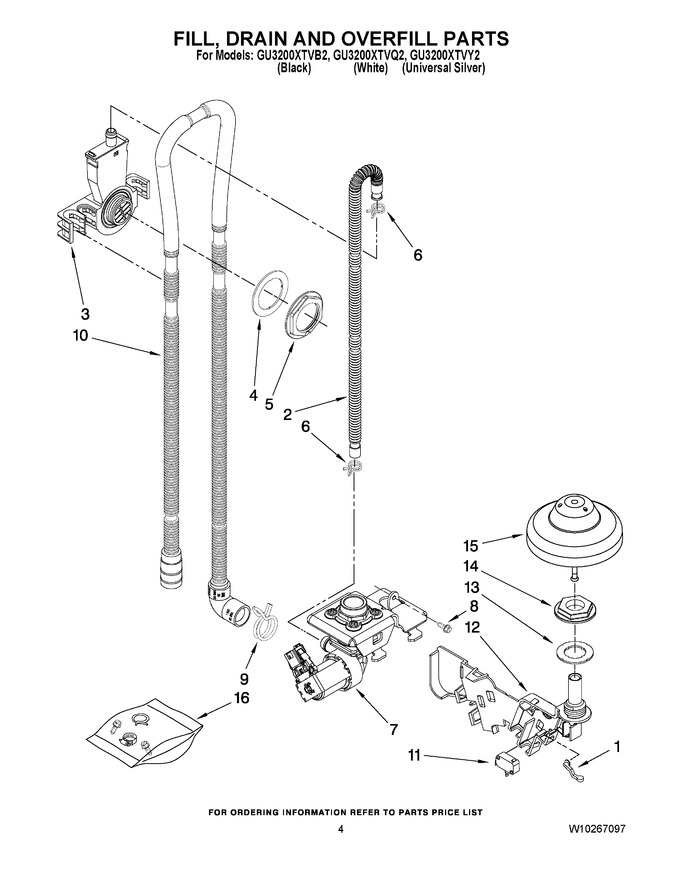 Diagram for GU3200XTVB2