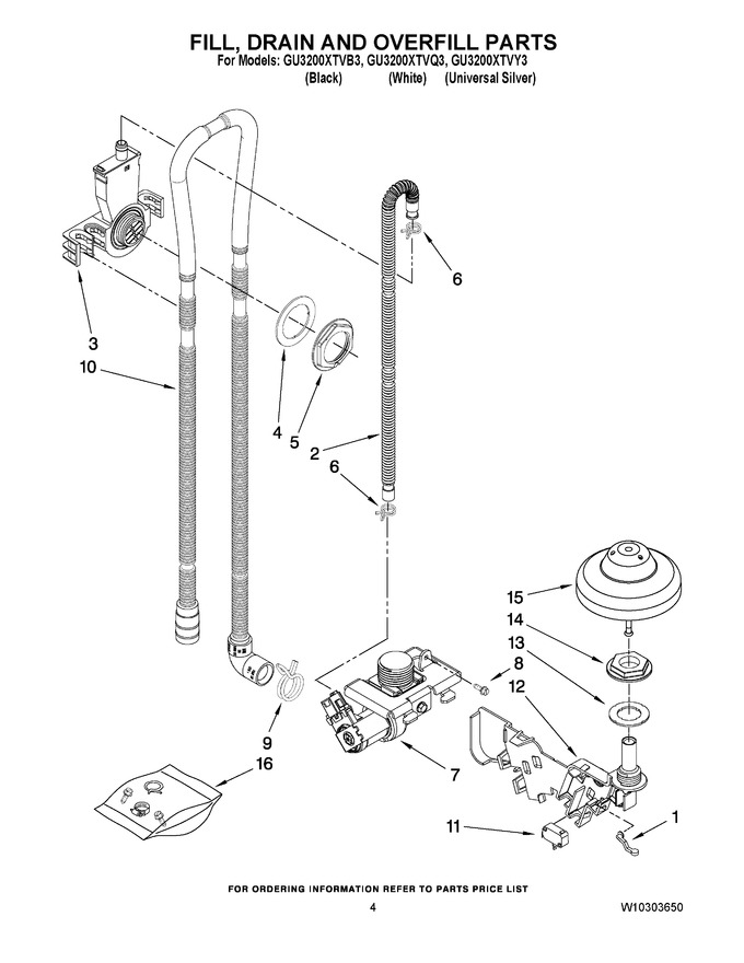 Diagram for GU3200XTVY3
