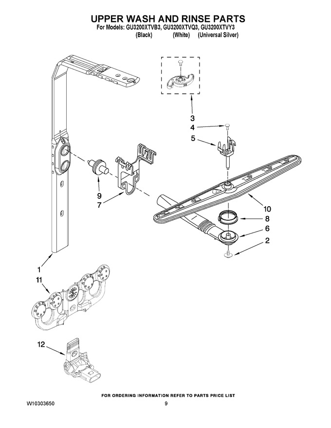 Diagram for GU3200XTVY3