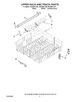 Diagram for 09 - Upper Rack And Track Parts