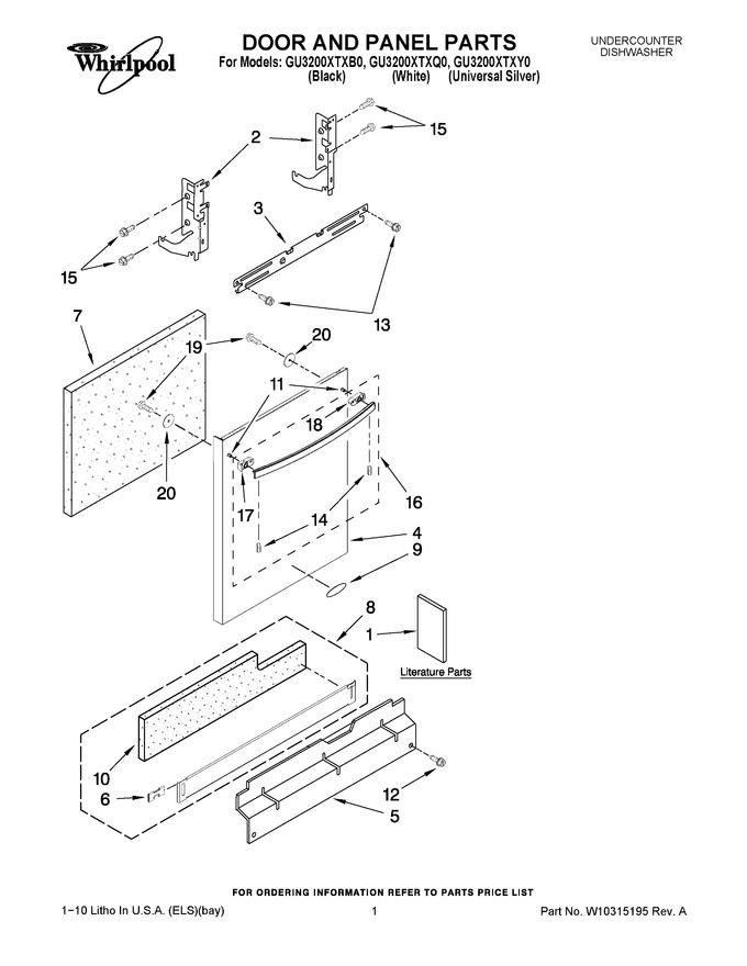Diagram for GU3200XTXY0