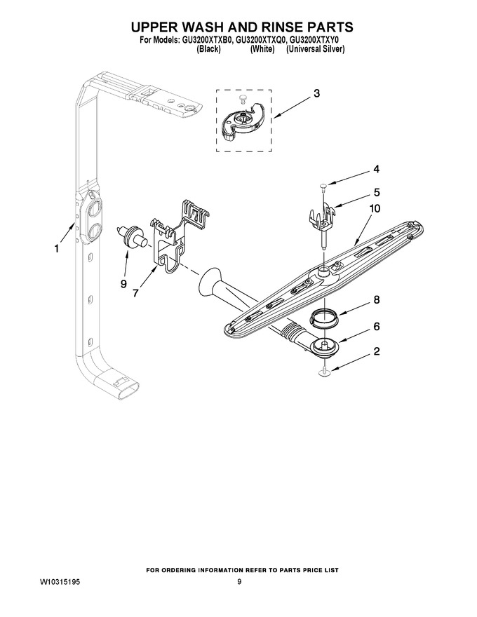 Diagram for GU3200XTXB0