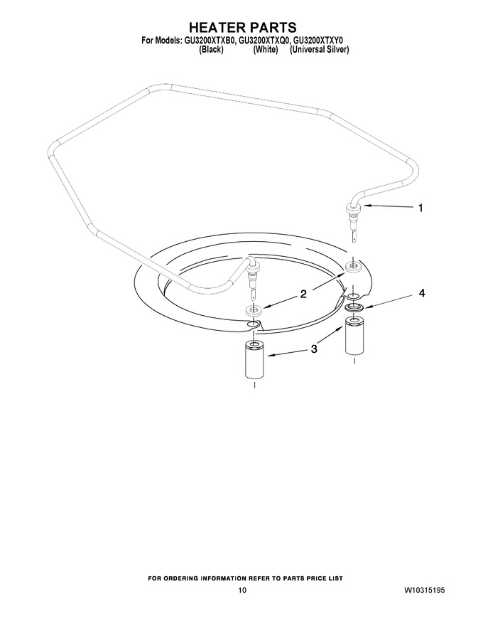 Diagram for GU3200XTXY0