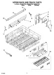Diagram for 09 - Upper Rack And Track Parts