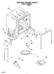 Diagram for 07 - Tub And Frame Parts