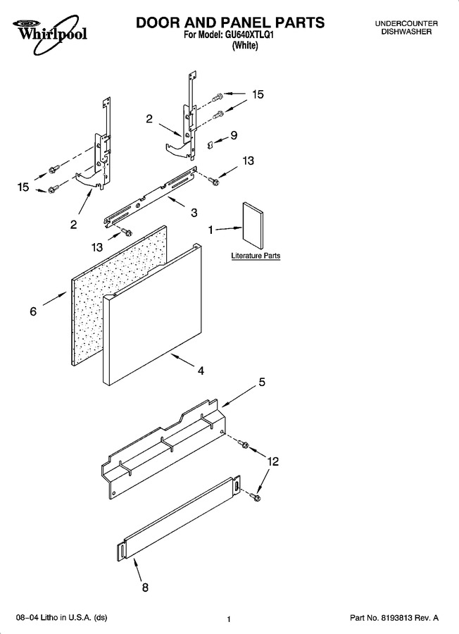 Diagram for GU640XTLQ1