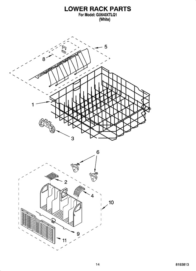 Diagram for GU640XTLQ1