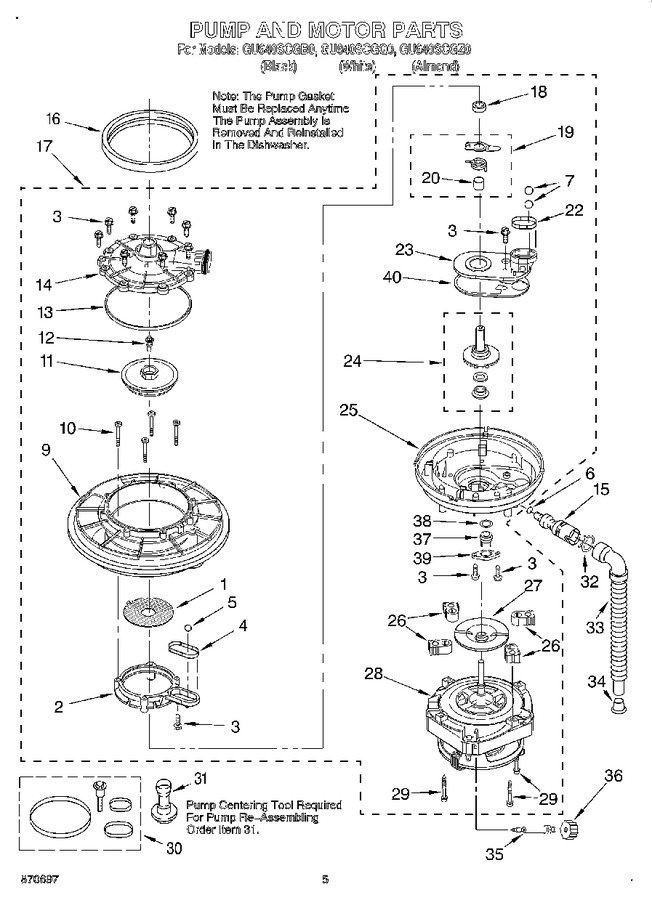 Diagram for GU940SCGB0