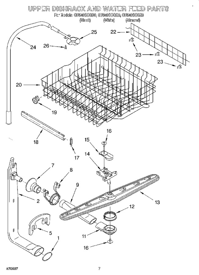 Diagram for GU940SCGB0