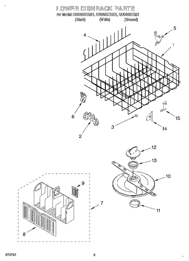 Diagram for GU940SCGZ1