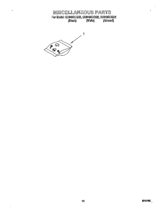 Diagram for GU940SCGZ2