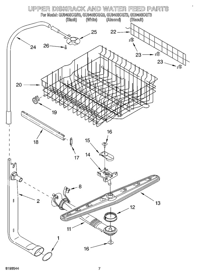 Diagram for GU940SCGZ3