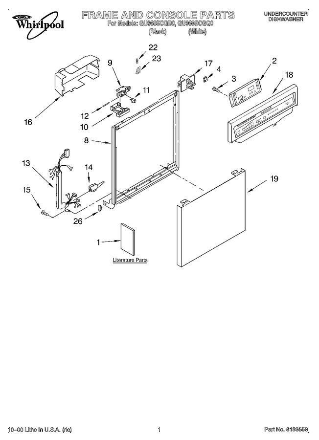 Diagram for GU960SCGQ0