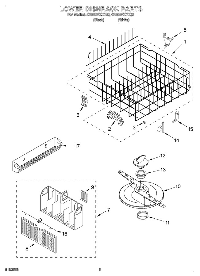Diagram for GU960SCGQ0