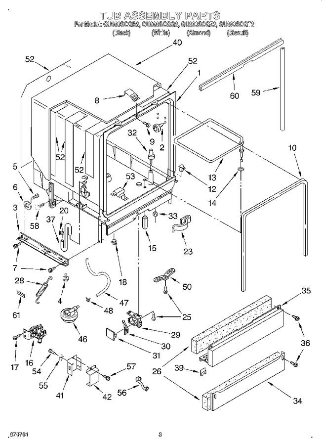 Diagram for GU980SCGB2